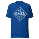Boston Bred Adventure Led – Outdoor And Hiking Dog Lover Unisex T-Shirt . True Royal