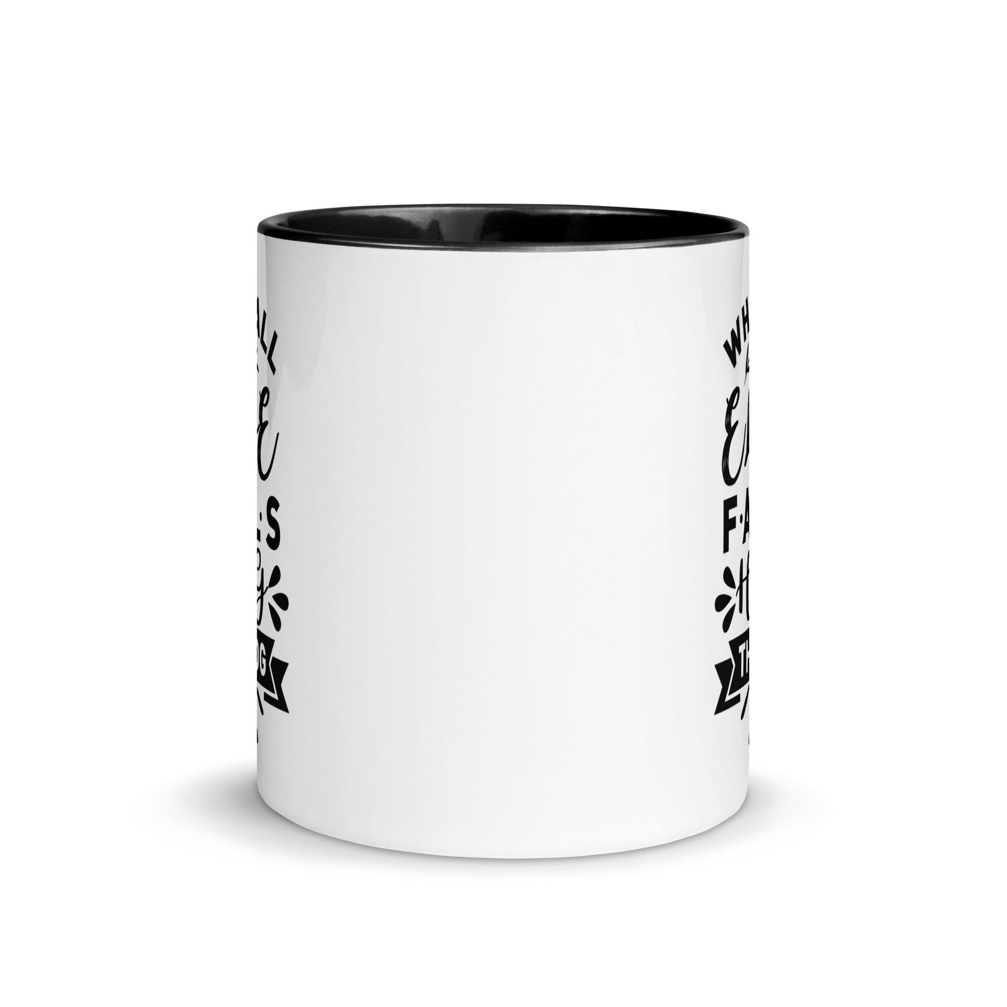 When All Else Fails Hug The Dog Mug