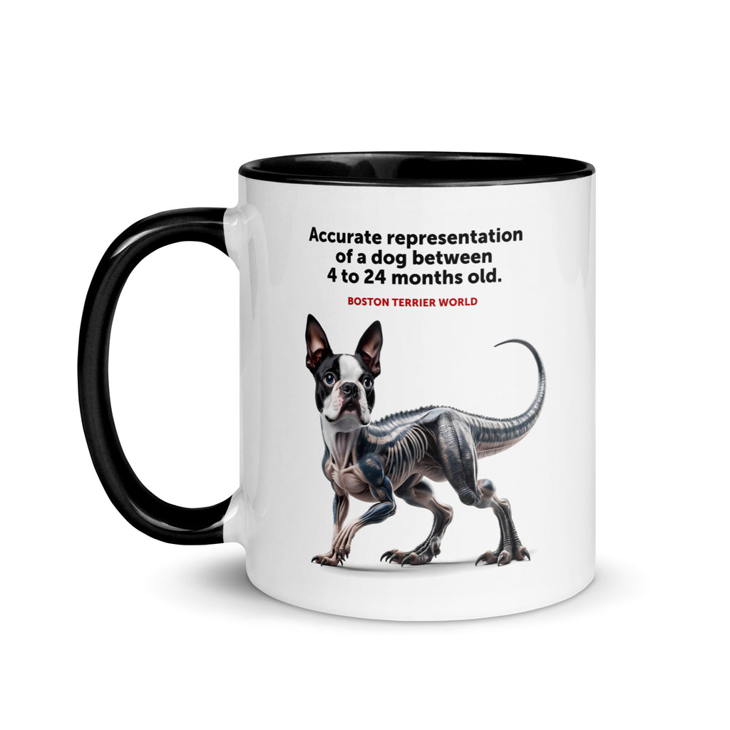 Accurate Representation of a Dog (Boston Terrier) between 4 to 24 Months old Mug