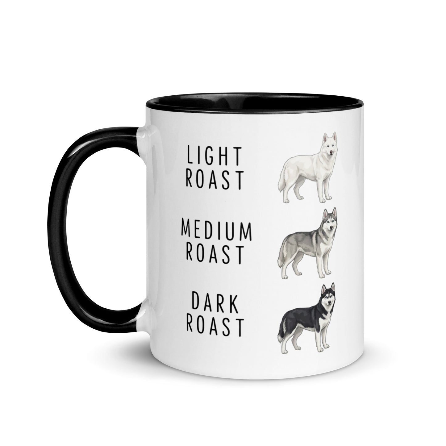 Husky Coffee Roast Mug . Black 11 oz