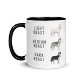 Husky Coffee Roast Mug . Black 11 oz