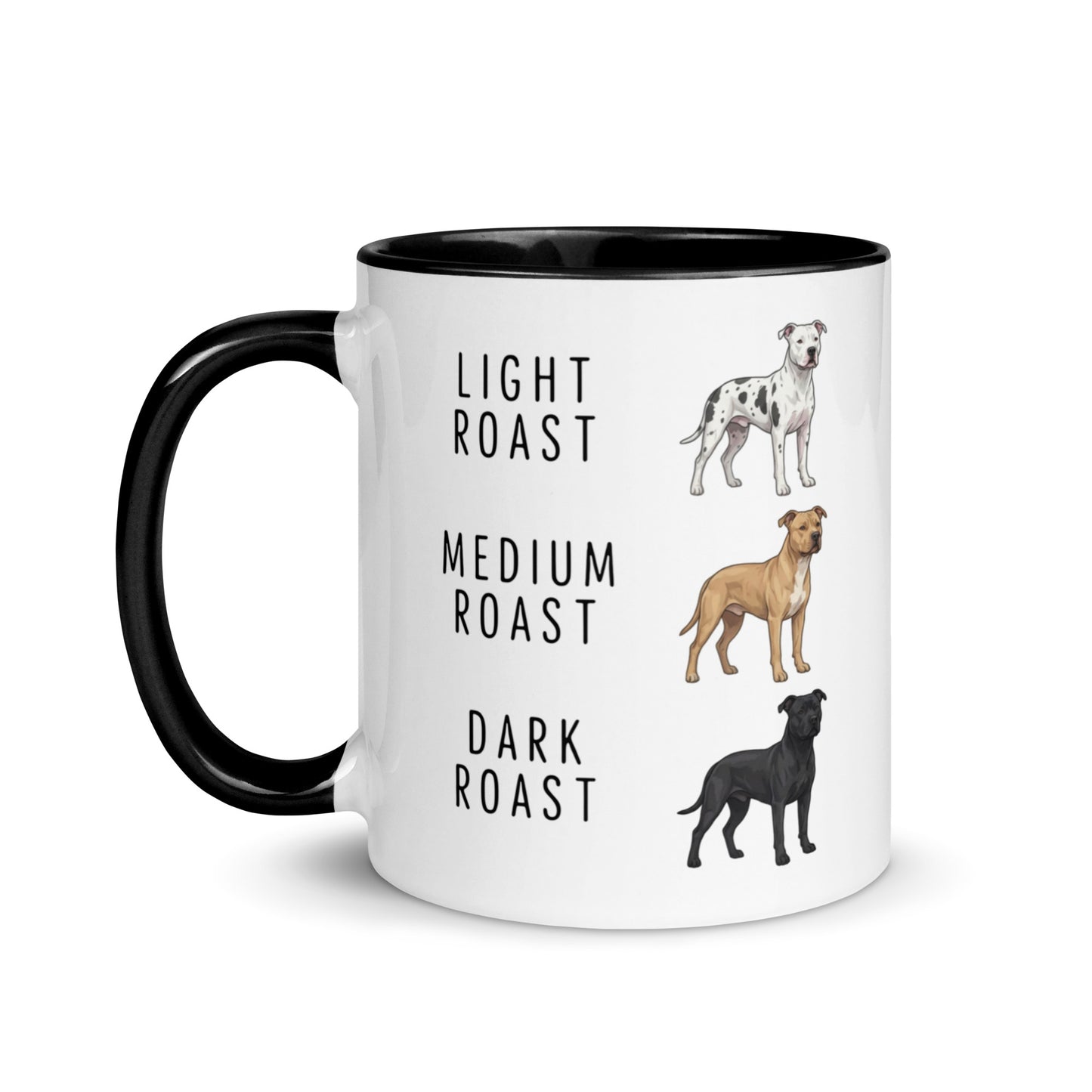 Pit Bull Coffee Roast Mug . Black 11 oz