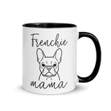 French Bulldog Frenchie Mama Mode Mug . Black 11 oz