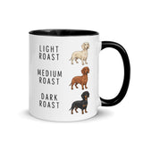 Dachshund Coffee Roast Mug . Black 11 oz