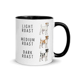 Jack Russell Terrier Coffee Roast Mug . Black 11 oz