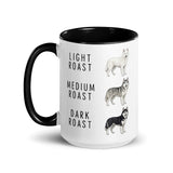 Husky Coffee Roast Mug . Black 15 oz