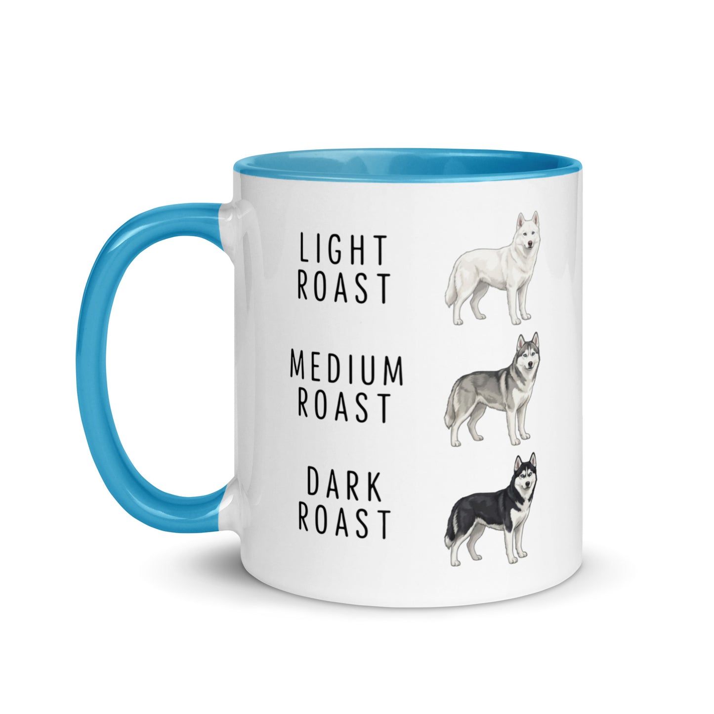 Husky Coffee Roast Mug . Blue 11 oz