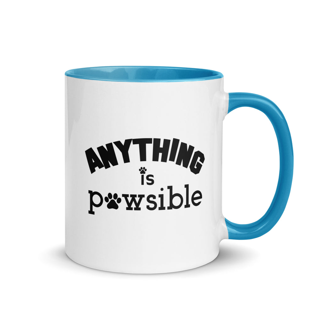 Anything Is Possible Mug with Color Inside