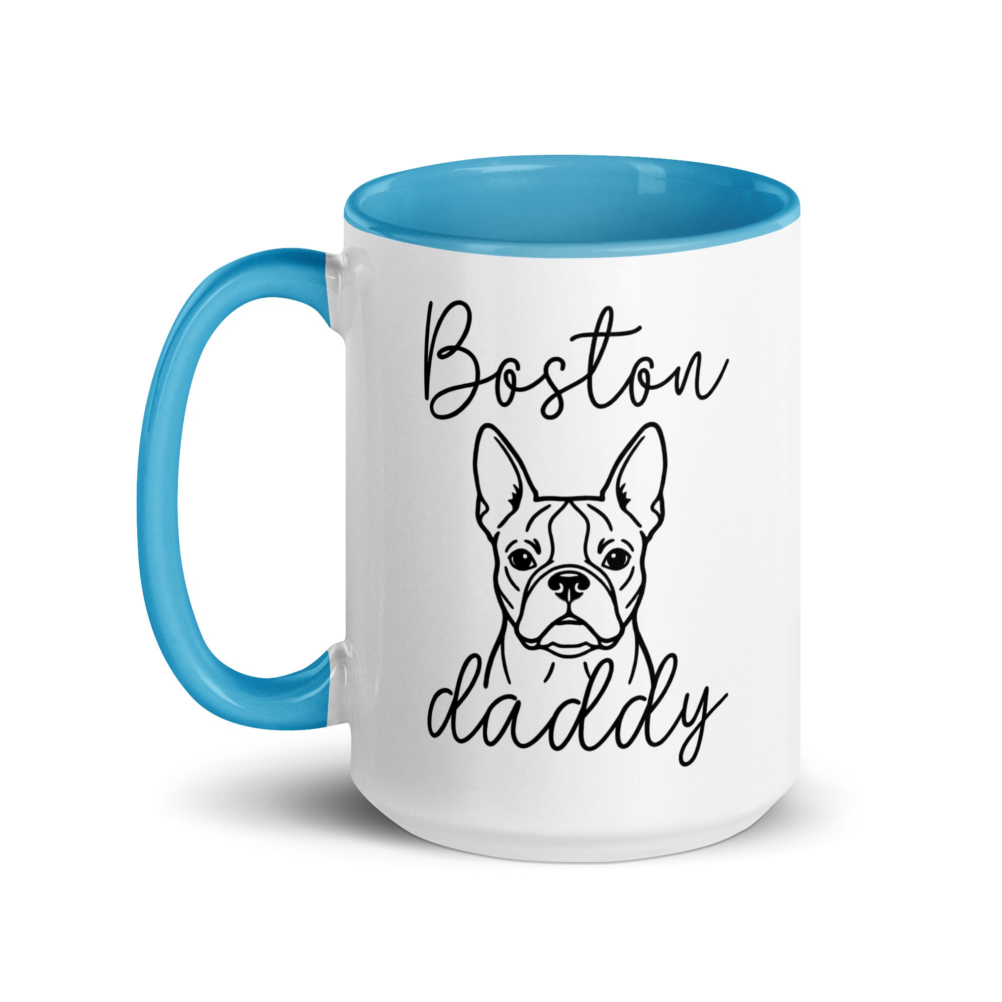 Boston Daddy Mode Mug with Color Inside .