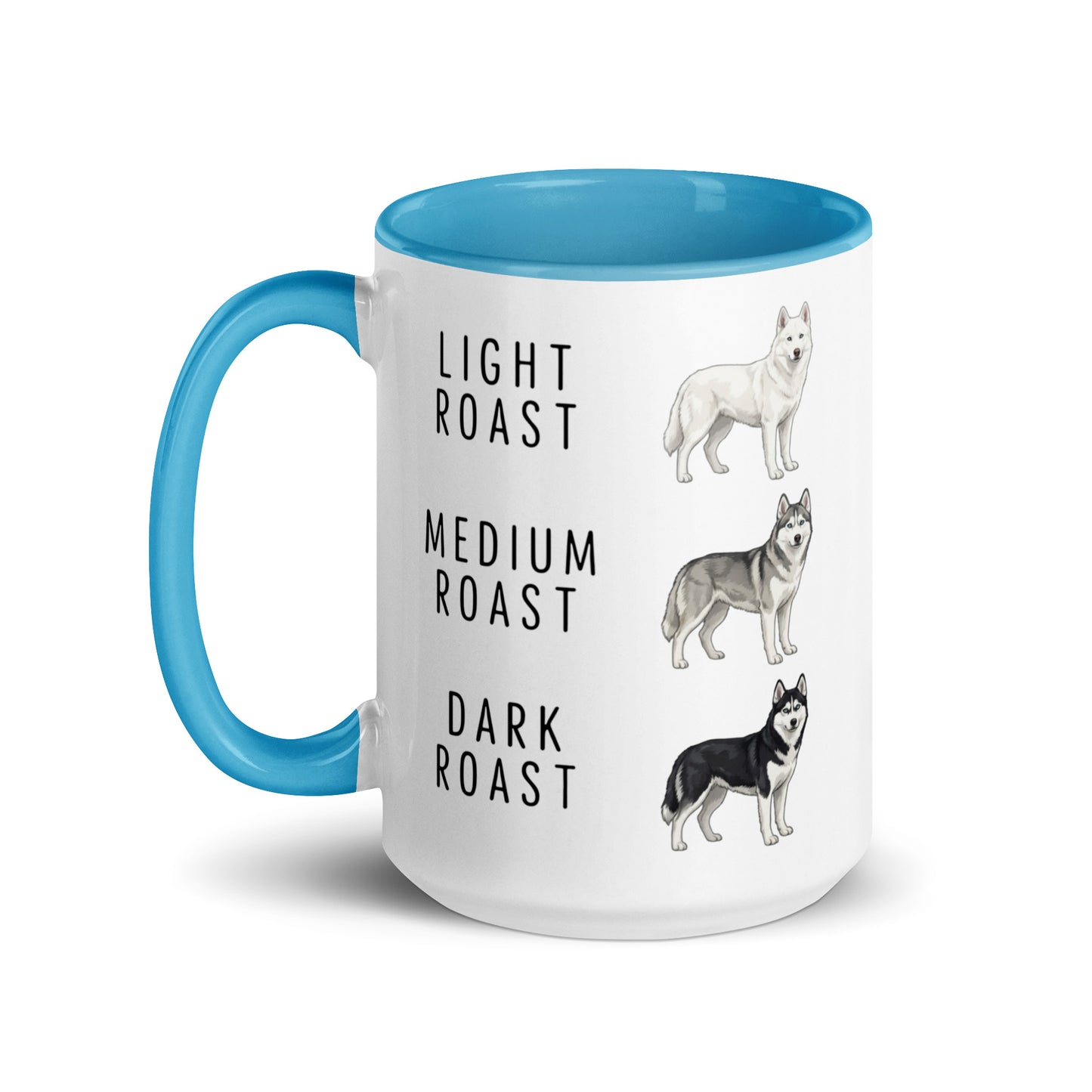 Husky Coffee Roast Mug . Blue 15 oz