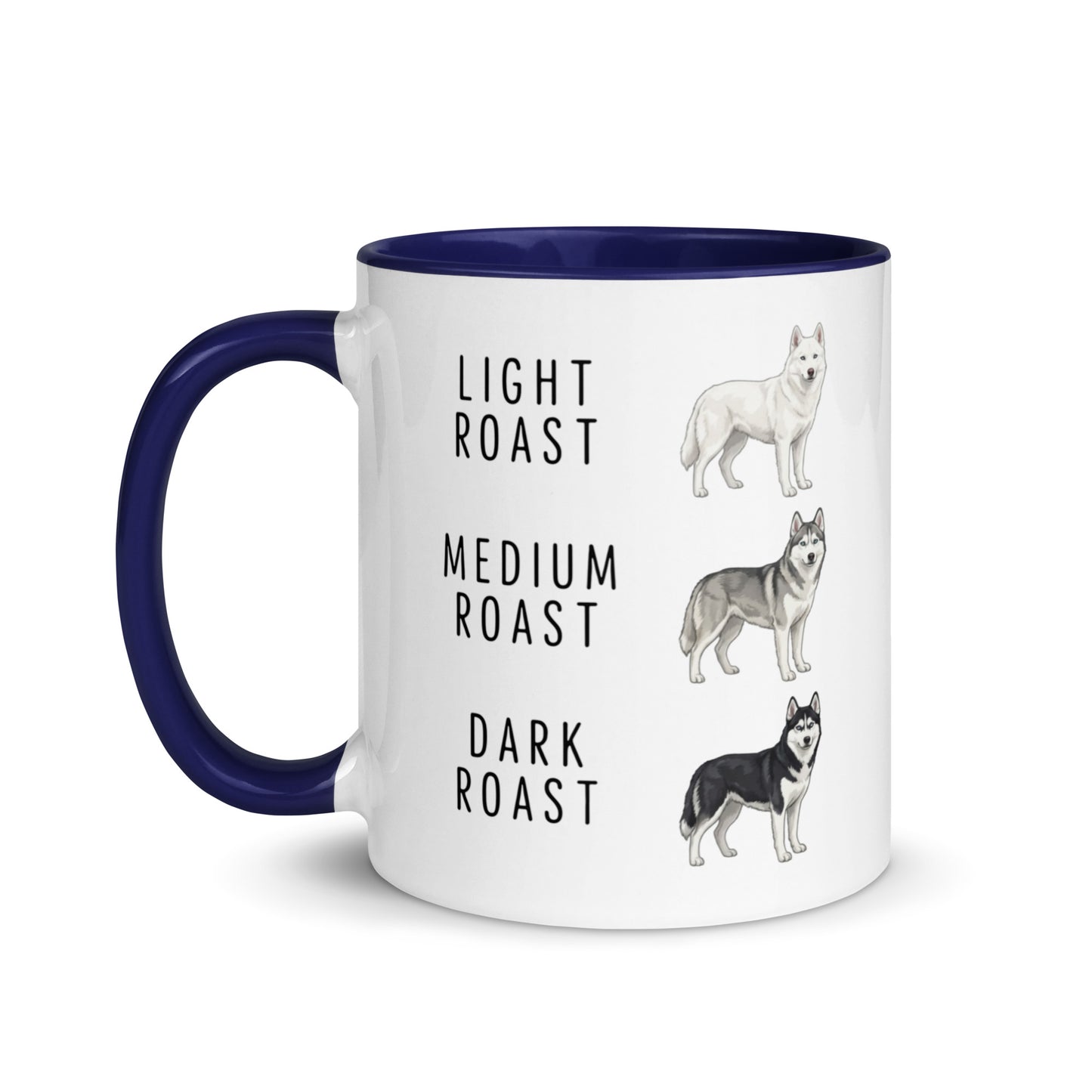 Husky Coffee Roast Mug . Dark Blue 11 oz
