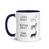 Husky Coffee Roast Mug . Dark Blue 11 oz