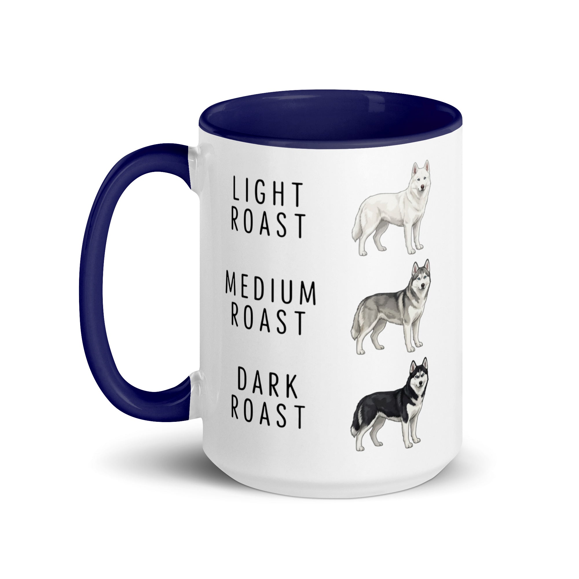 Husky Coffee Roast Mug . Dark Blue 15 oz