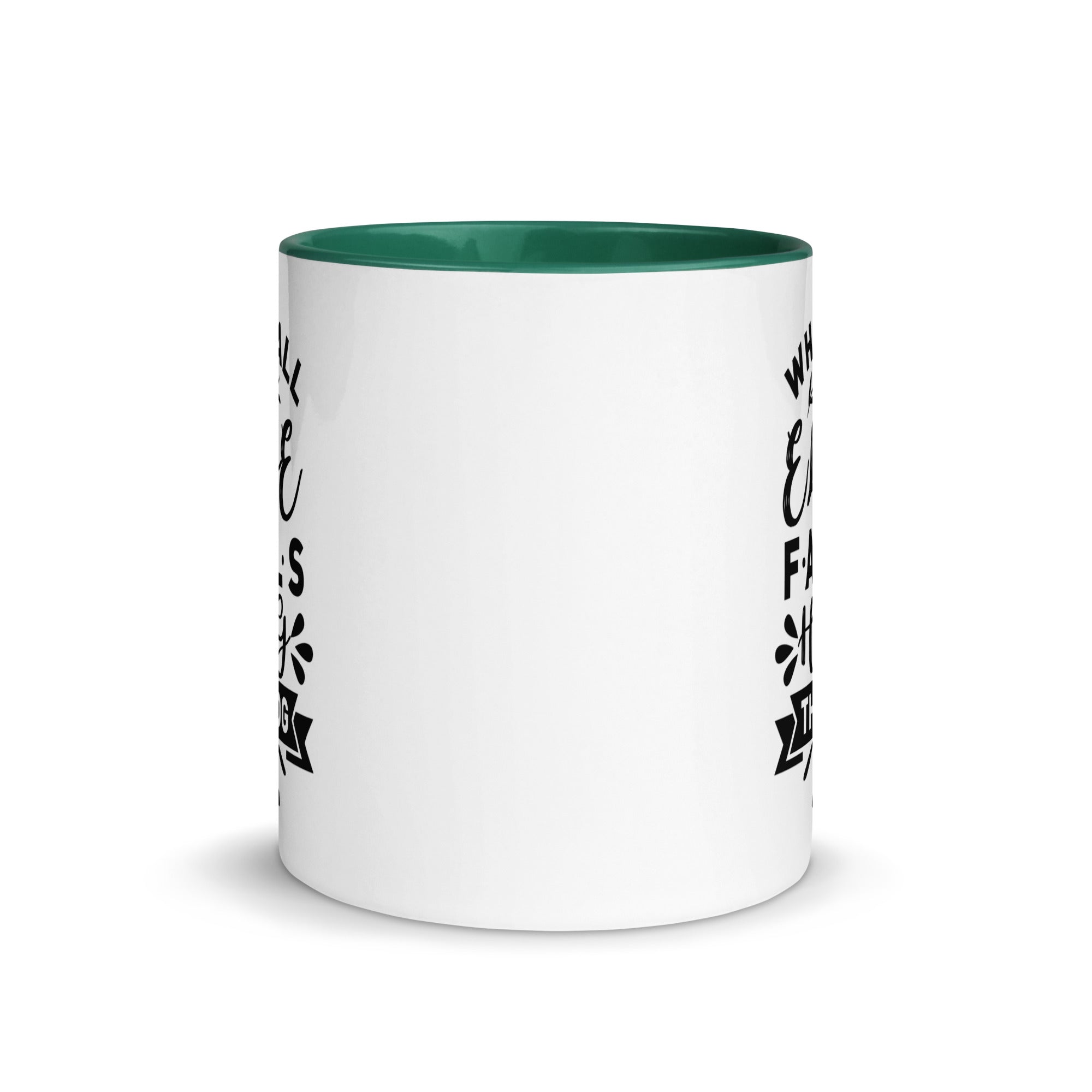 When All Else Fails Hug The Dog Mug