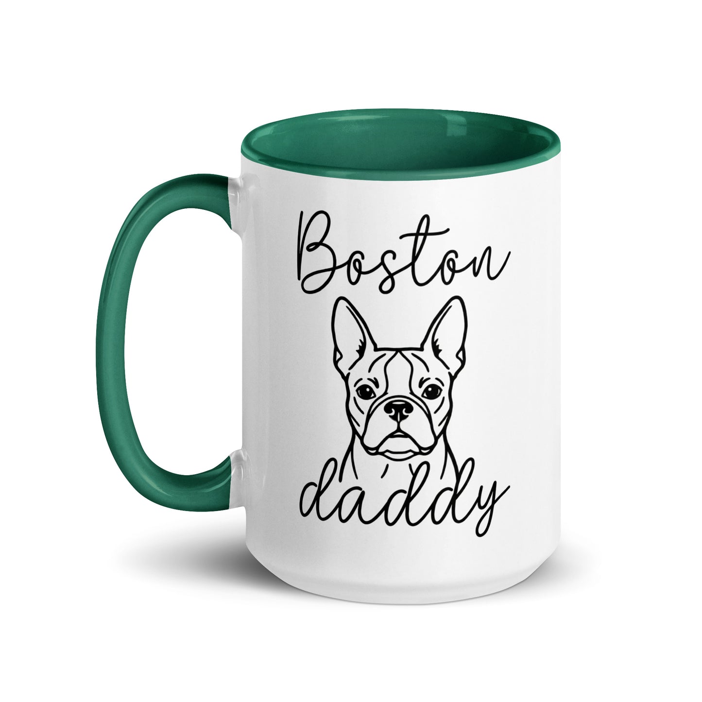 Boston Daddy Mode Mug with Color Inside .