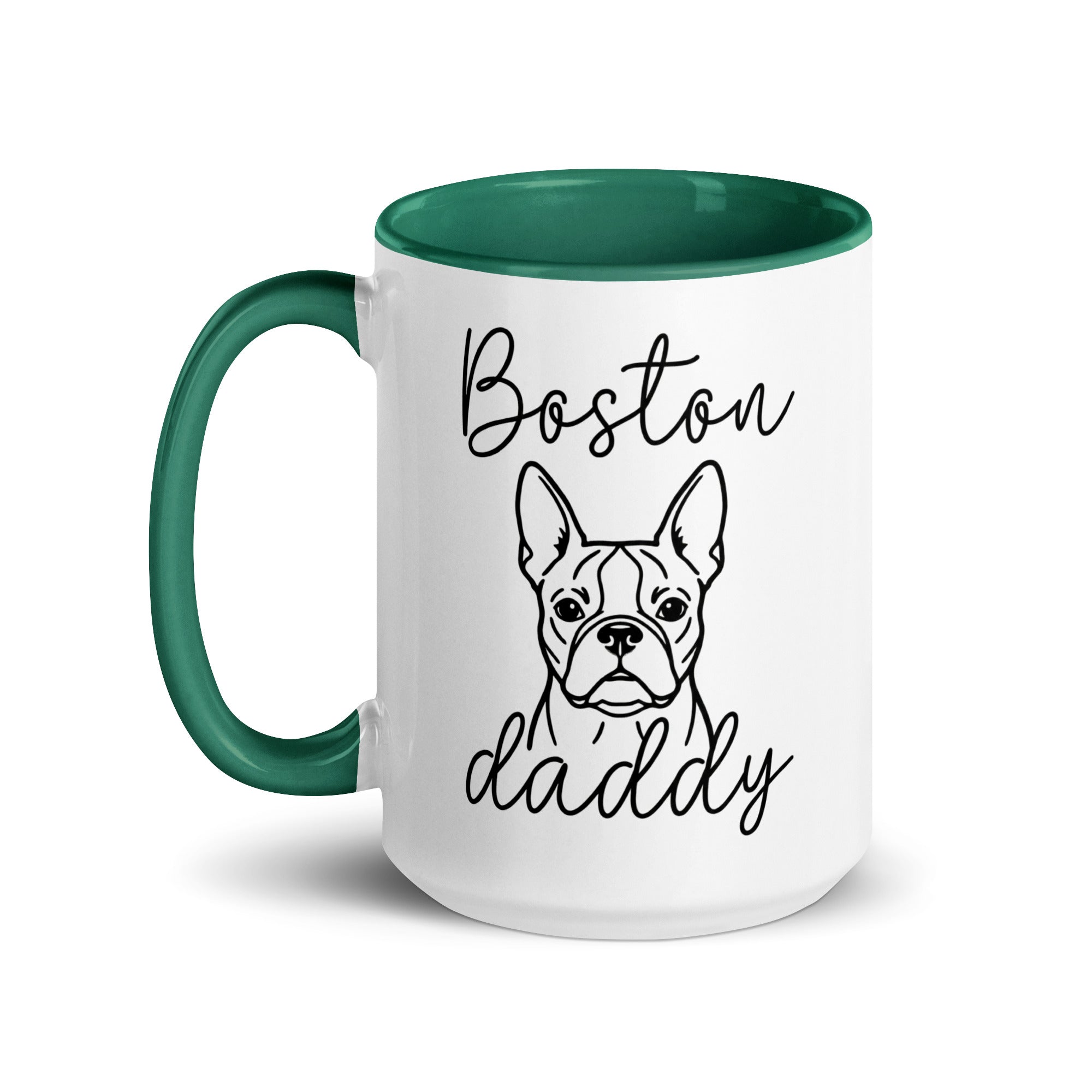 Boston Daddy Mode Mug with Color Inside .