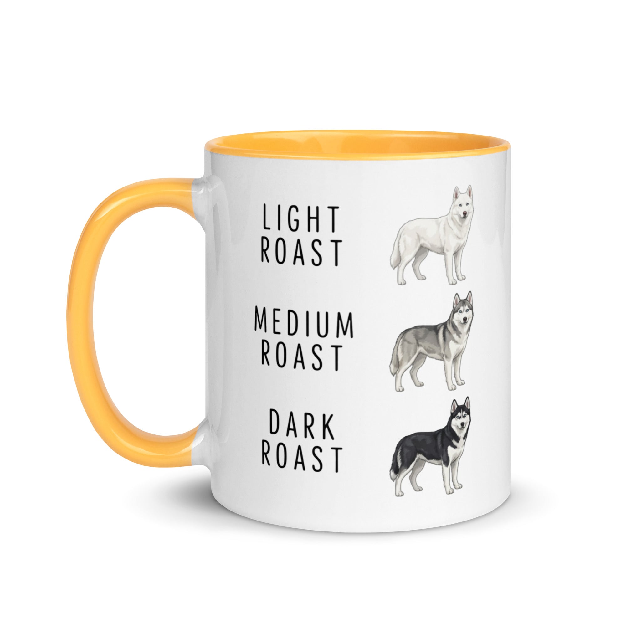 Husky Coffee Roast Mug . Golden Yellow 11 oz