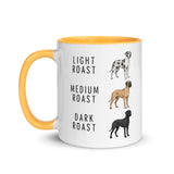 Great Dane Coffee Roast Mug . Golden Yellow 11 oz