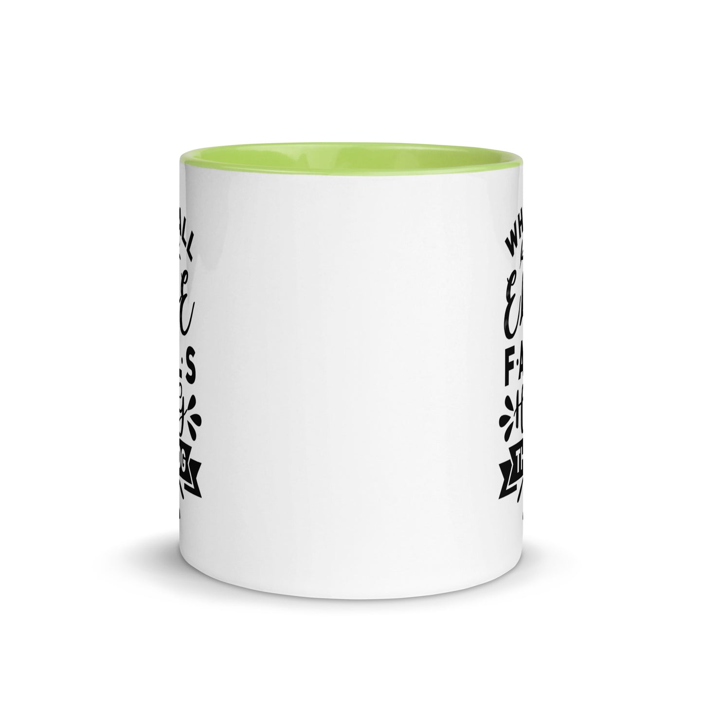 When All Else Fails Hug The Dog Mug