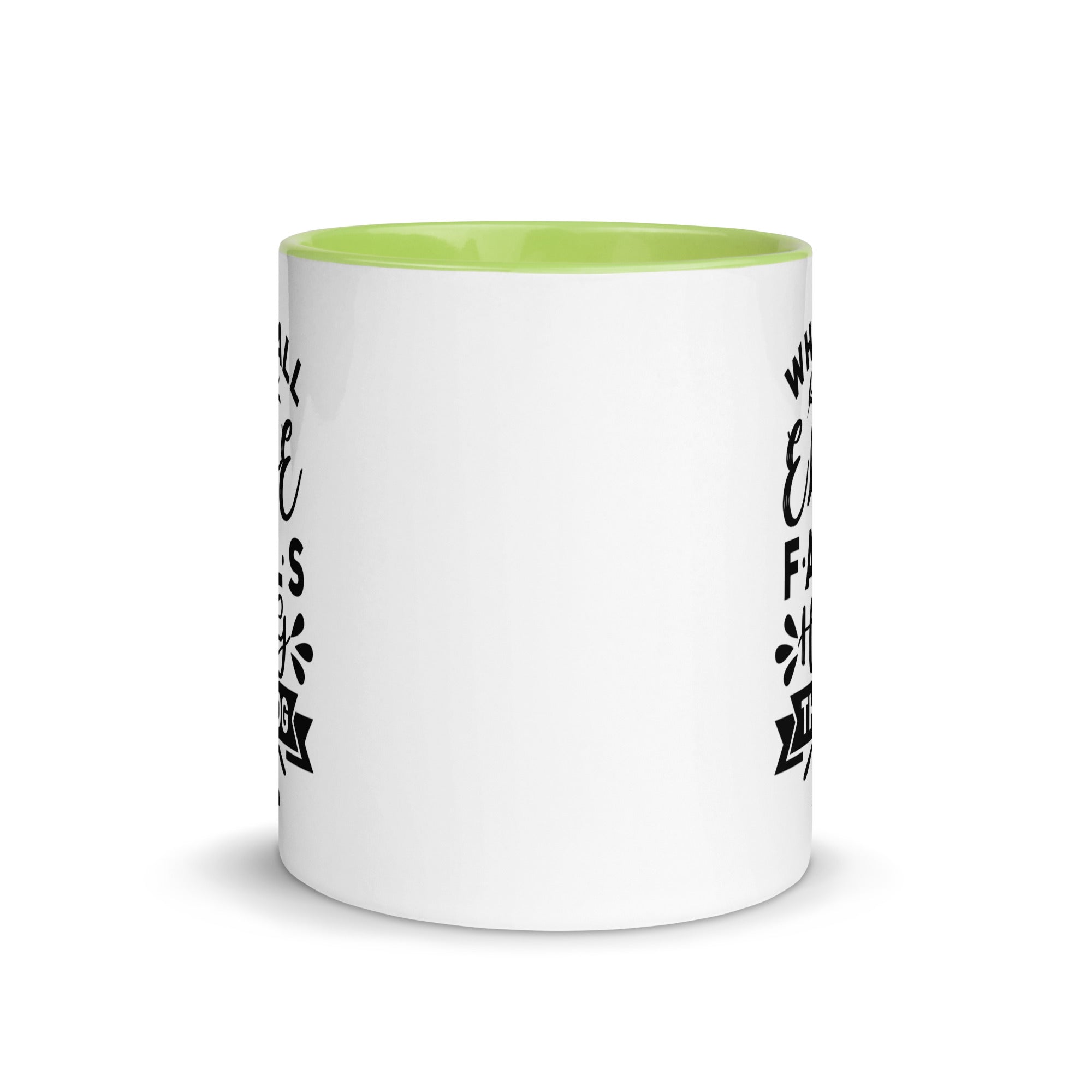 When All Else Fails Hug The Dog Mug