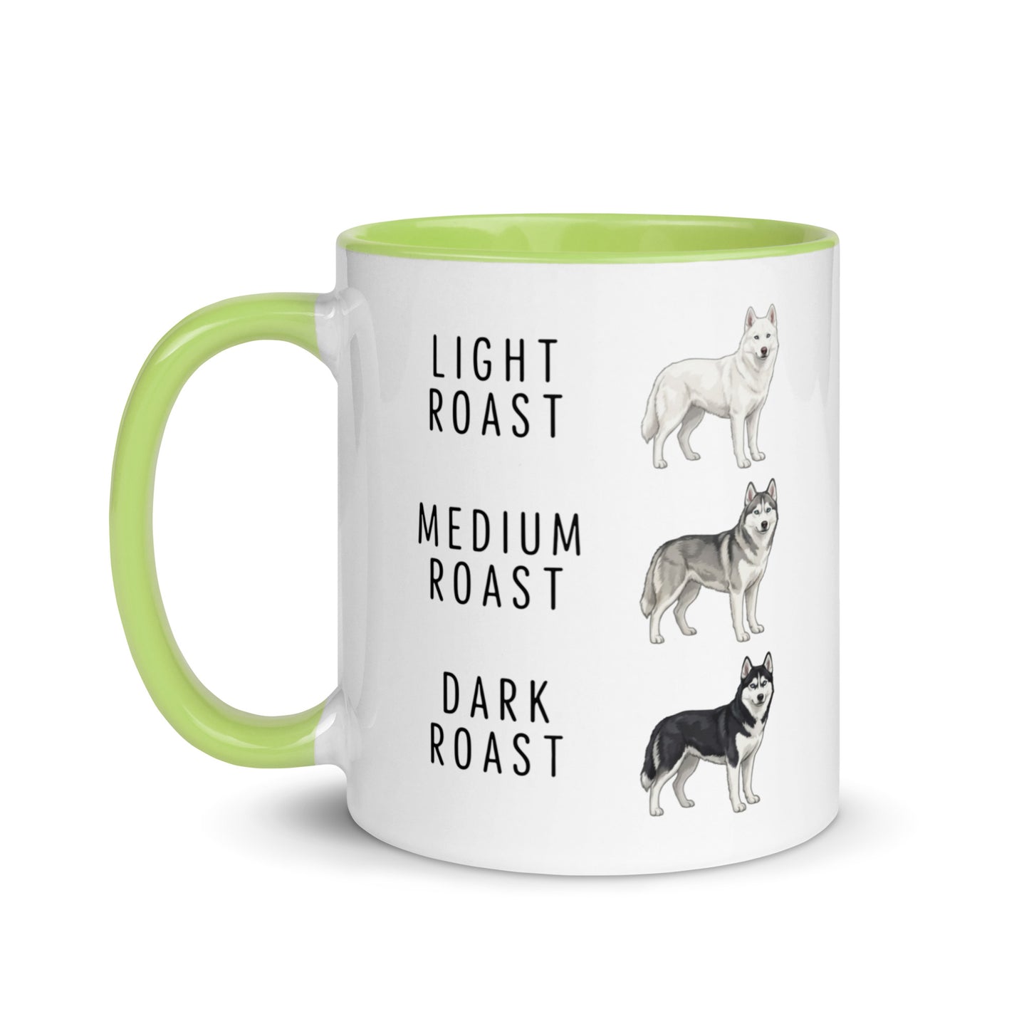 Husky Coffee Roast Mug . Green 11 oz