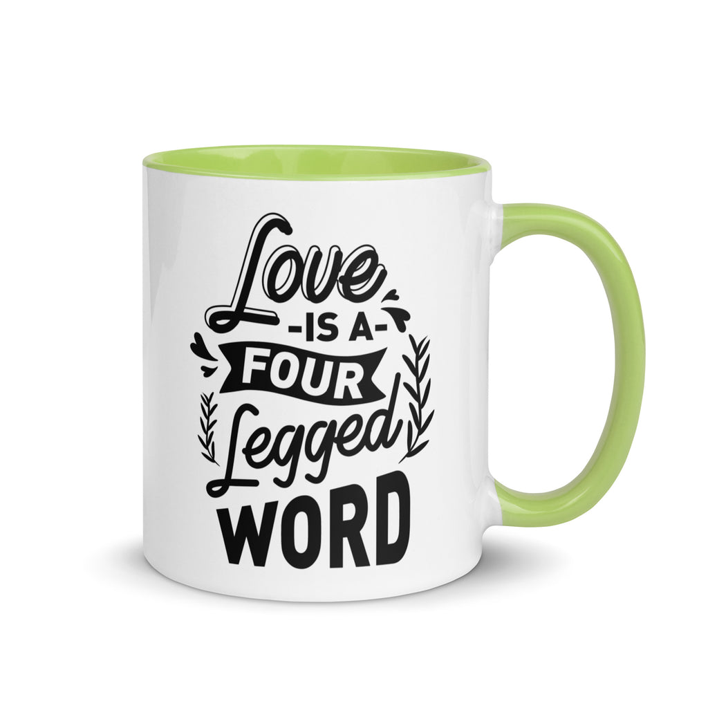 Love Is A Four Legged Word Mug