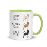 Chihuahua Coffee Roast Mug . Green 11 oz