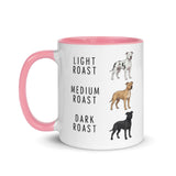 Pit Bull Coffee Roast Mug . Pink 11 oz