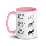 Husky Coffee Roast Mug . Pink 15 oz