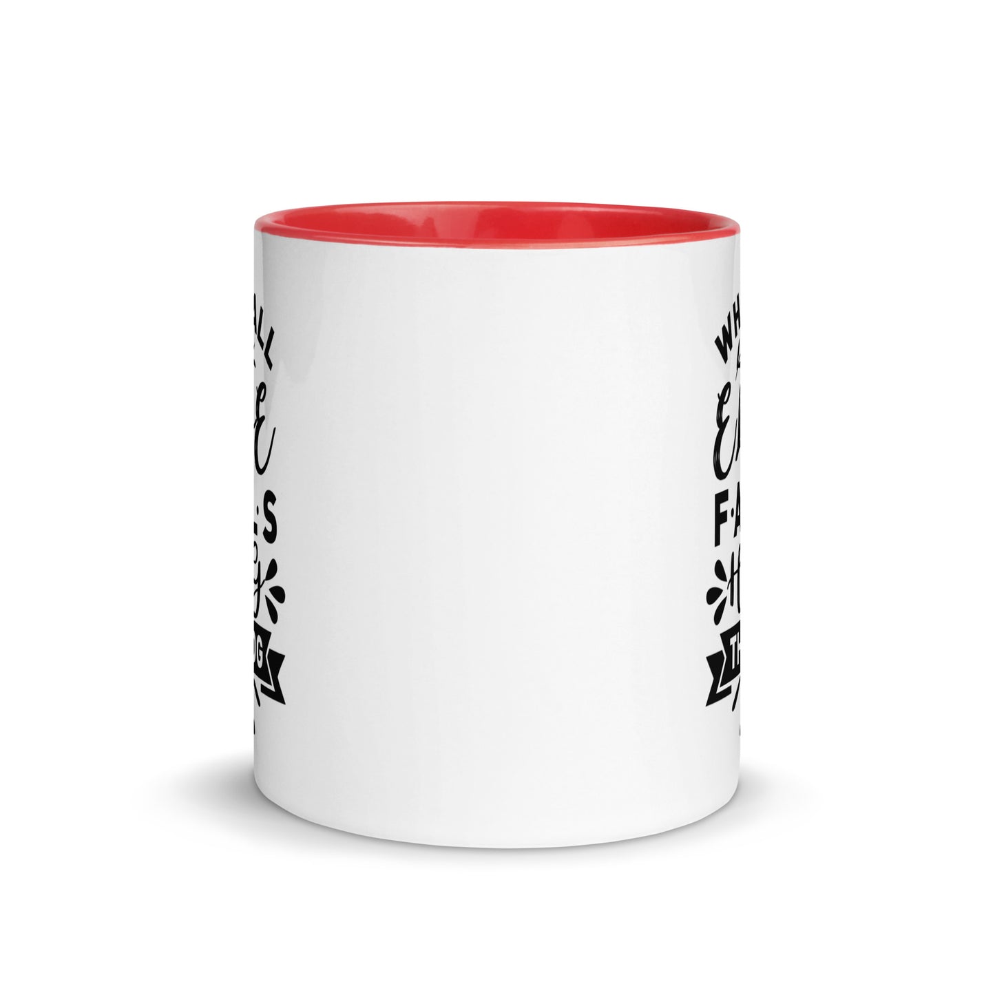 When All Else Fails Hug The Dog Mug