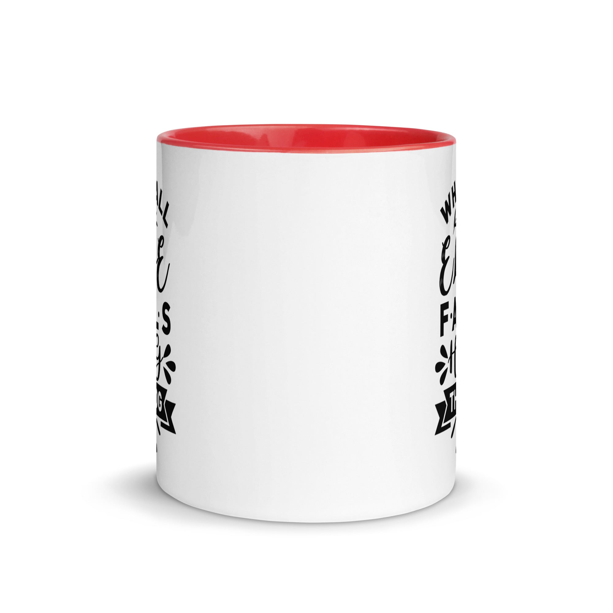 When All Else Fails Hug The Dog Mug