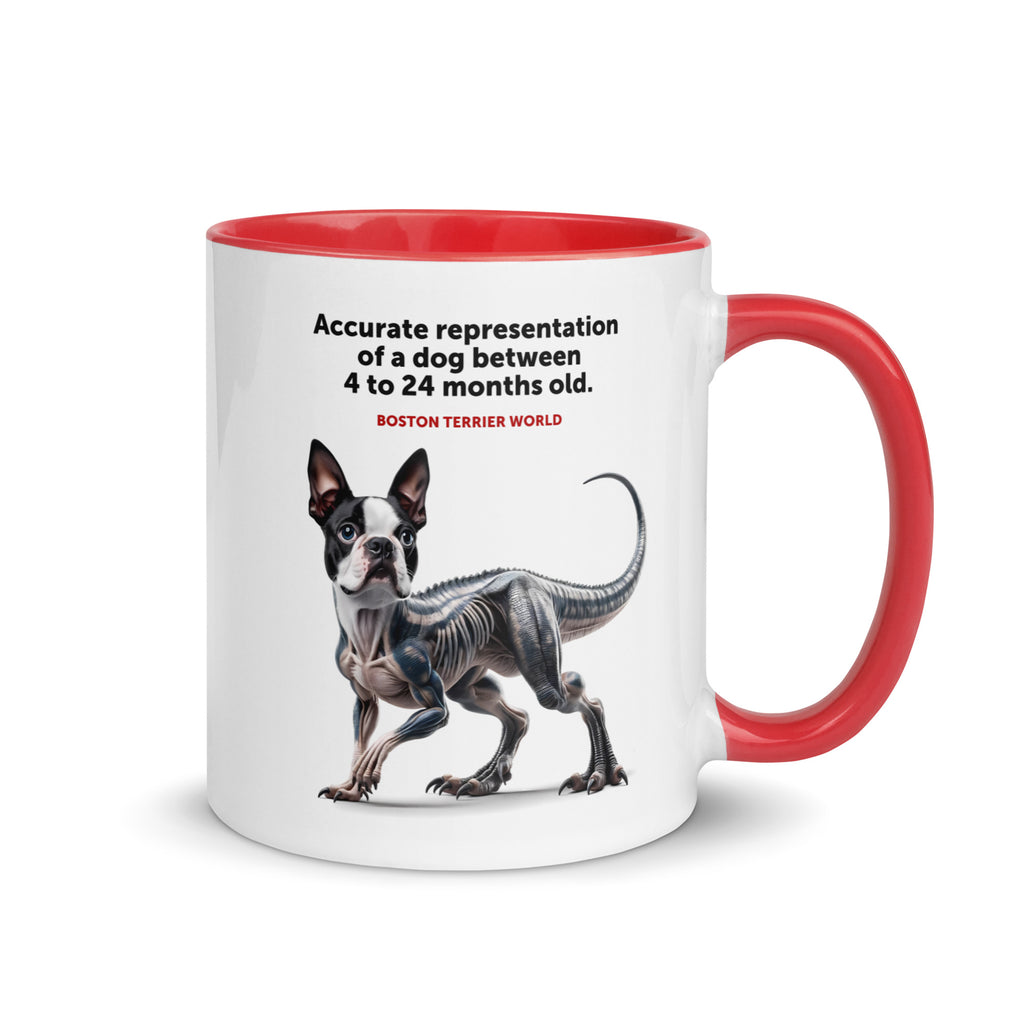 Accurate Representation of a Dog (Boston Terrier) between 4 to 24 Months old Mug