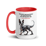 Accurate Representation of a Dog (Boston Terrier) between 4 to 24 Months old Mug