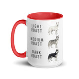 Husky Coffee Roast Mug . Red 15 oz