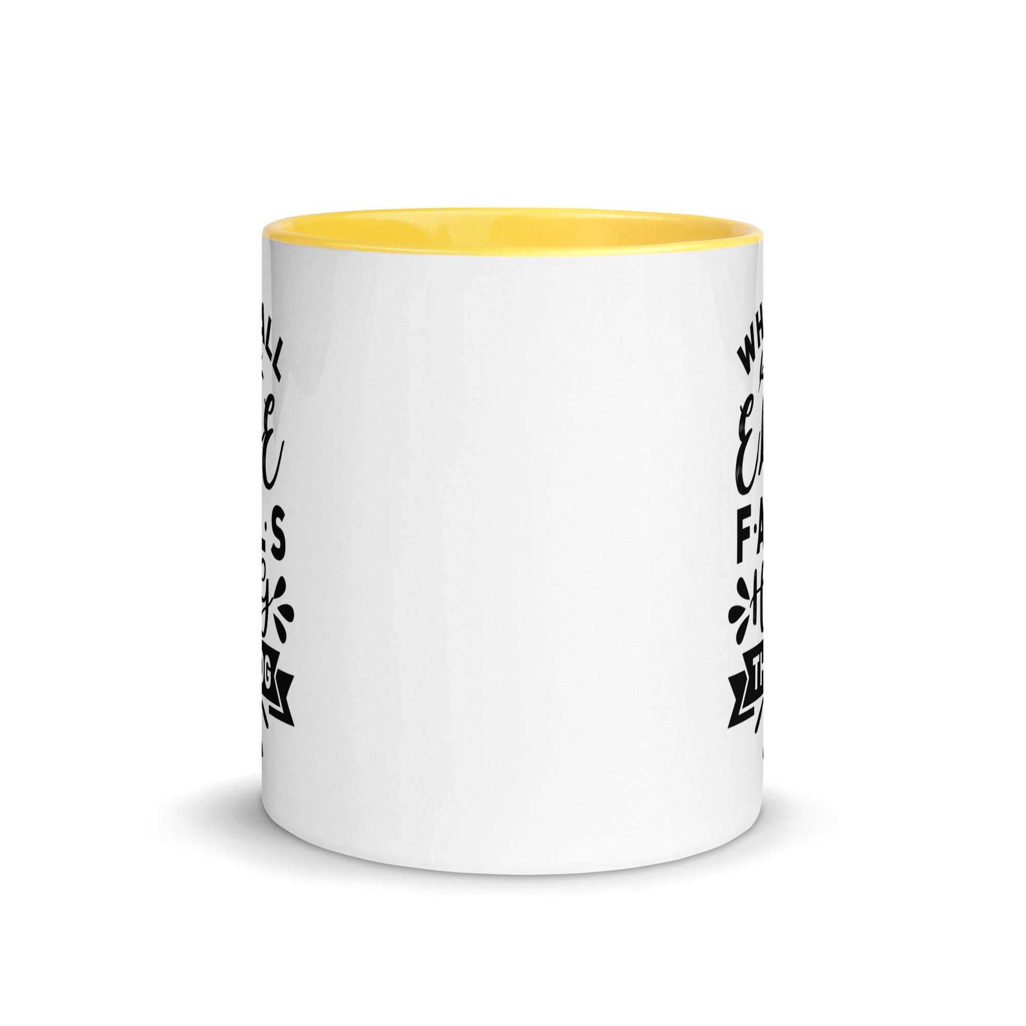 When All Else Fails Hug The Dog Mug
