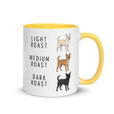 Chihuahua Coffee Roast Mug . Yellow 11 oz