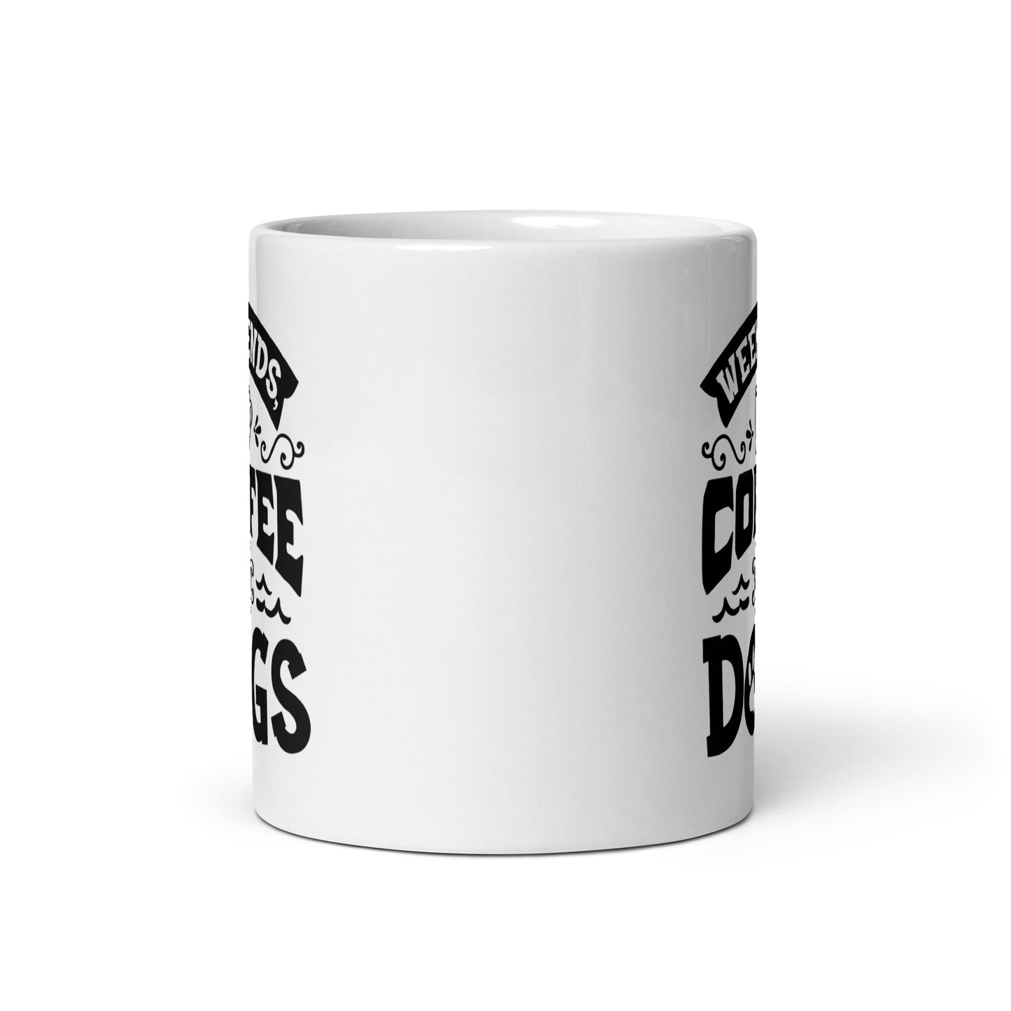 Weekends Coffee and Dogs Mug