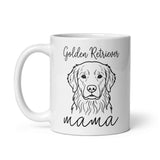 Golden Retriever Mama Mode Mug .