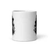 Boston Terrier Gentleman on White Glossy Mug