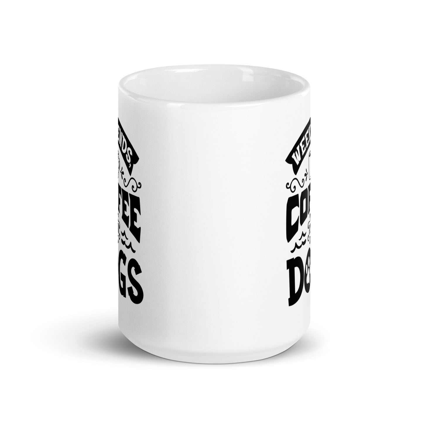 Weekends Coffee and Dogs Mug