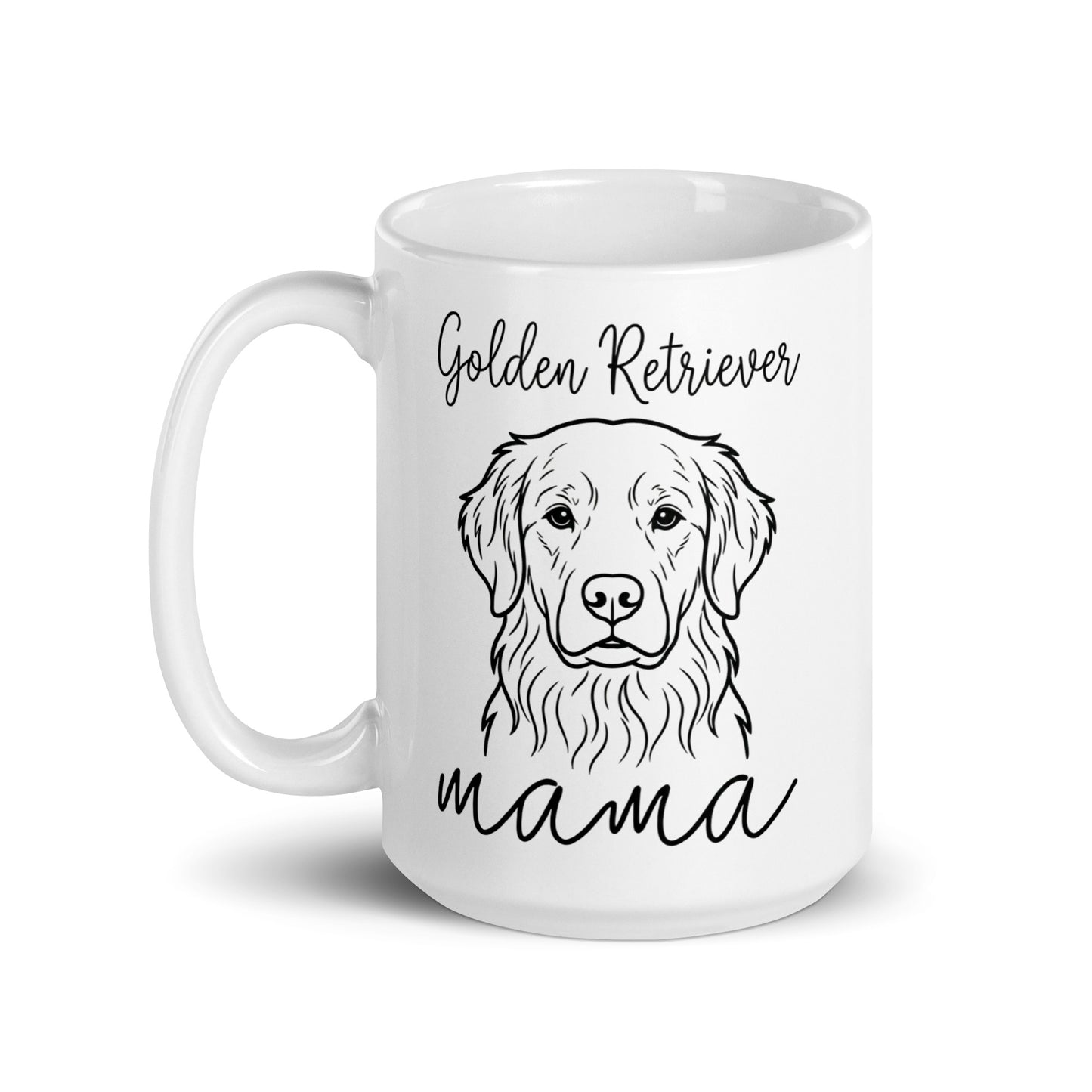Golden Retriever Mama Mode Mug .