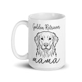 Golden Retriever Mama Mode Mug .