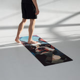 Boston Terrier Yoga Mat - Geometrical 1