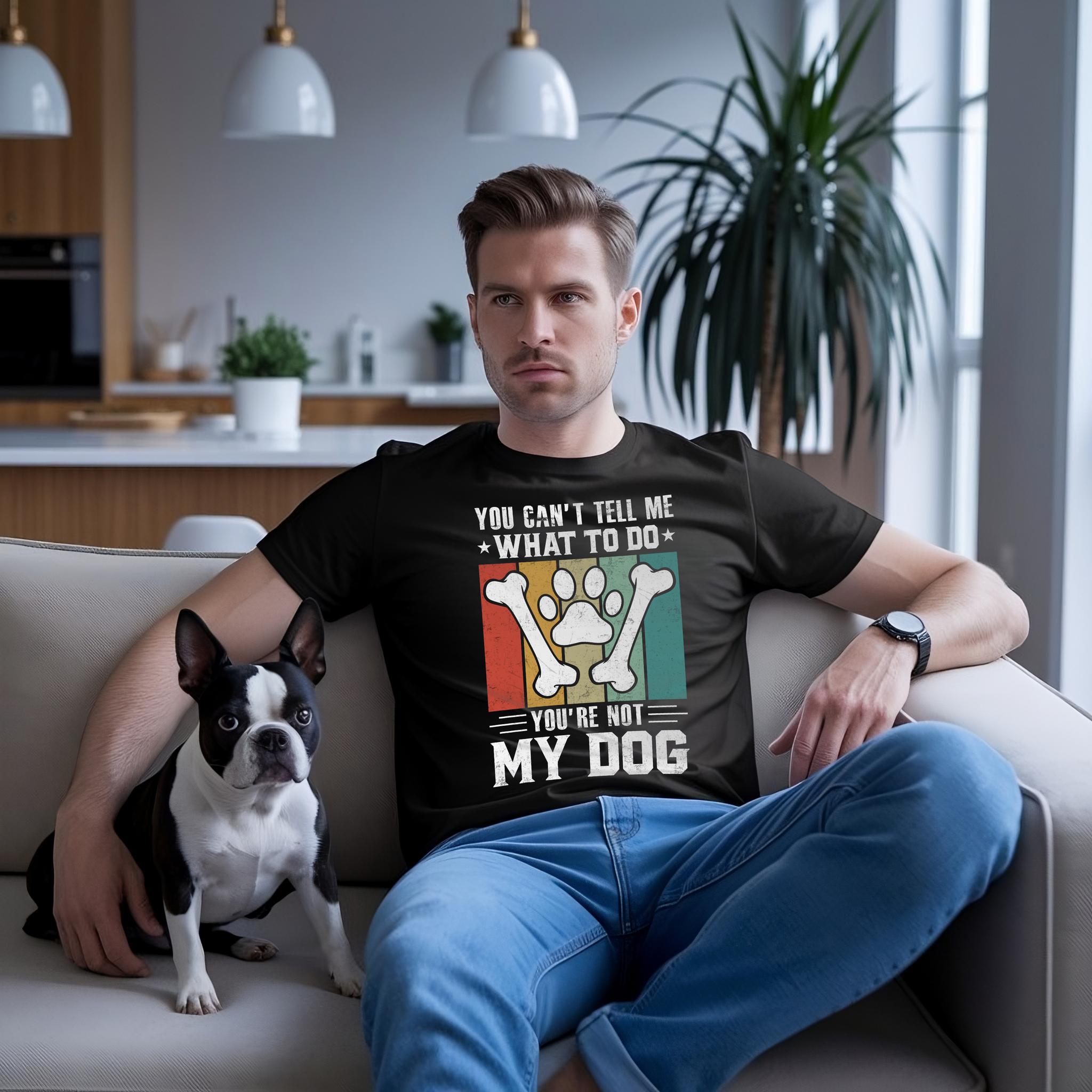 You Can't Tell Me What To Do You're Not My Dog Unisex T-Shirt