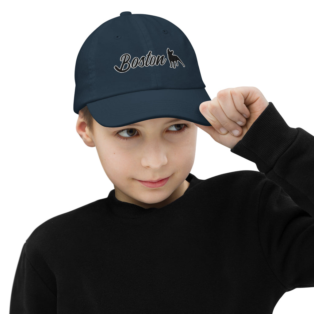Youth Boston Terrier Baseball Cap