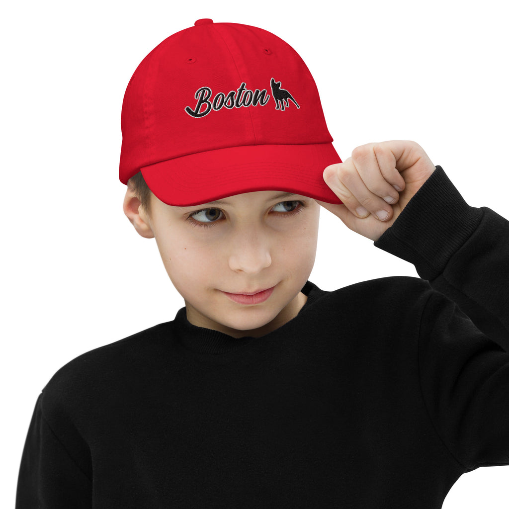 Youth Boston Terrier Baseball Cap