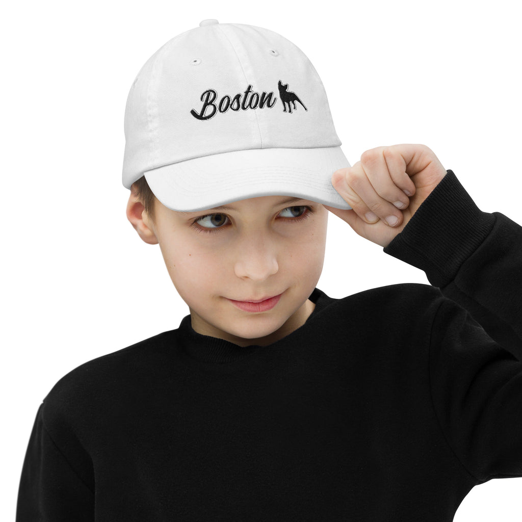 Youth Boston Terrier Baseball Cap