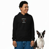 Property Of My Dog Custom Embroidered Youth Heavy Blend Hoodie .