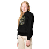 Frog Mode Boston Terrier Dog Frog Legs Youth Heavy Blend Hoodie .