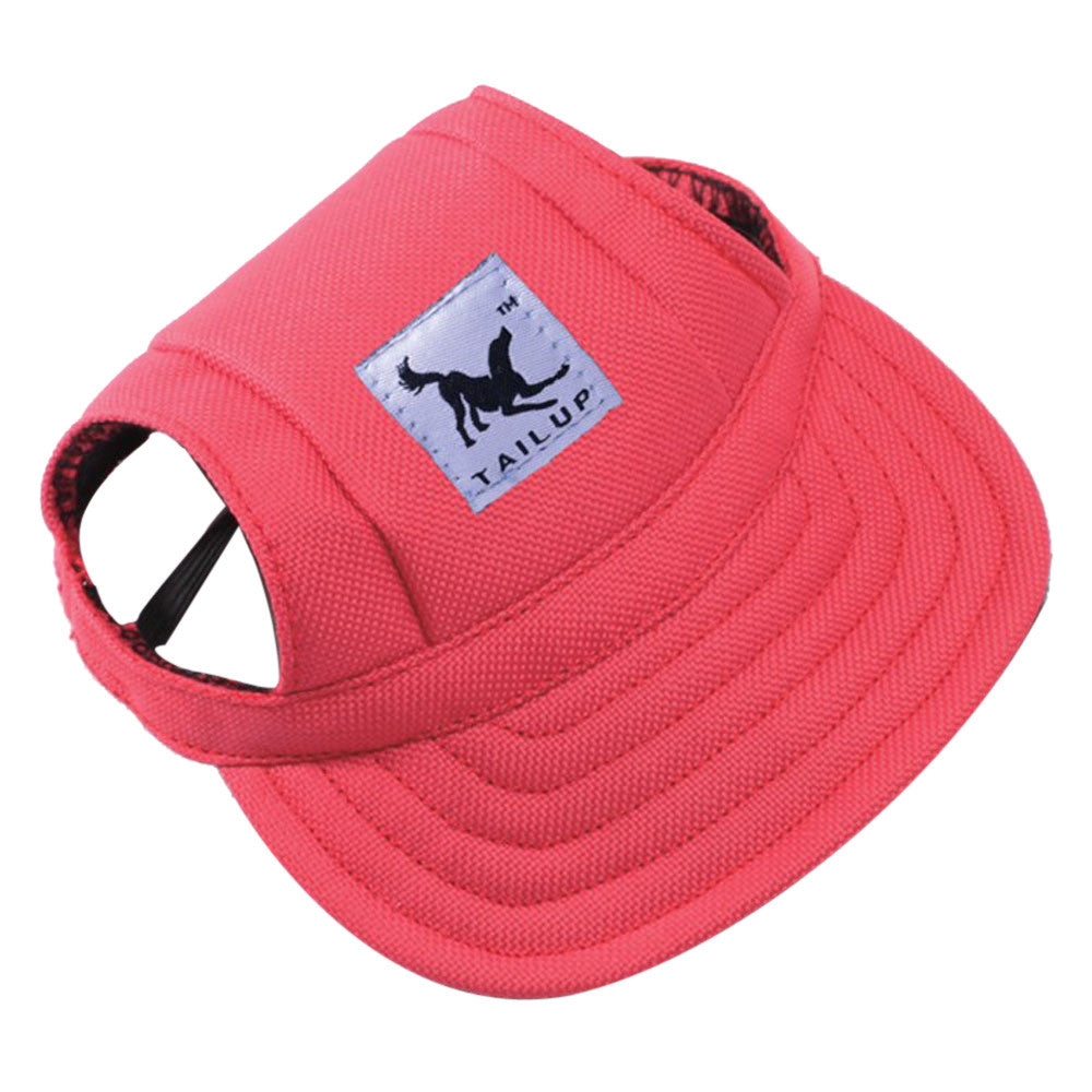 Dog Baseball Cap with Ear Holes